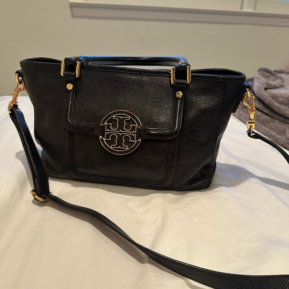 Tory Burch Cross Body Black Bag